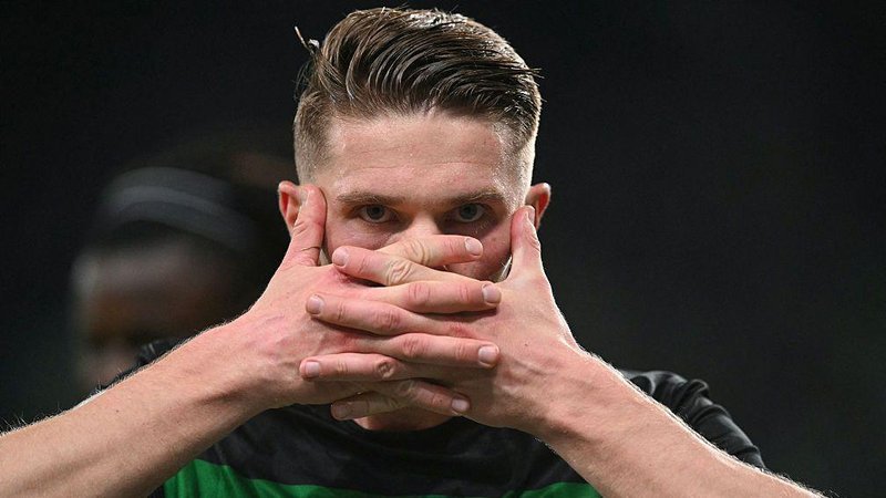 Viktor Gyokeres in action for Sporting