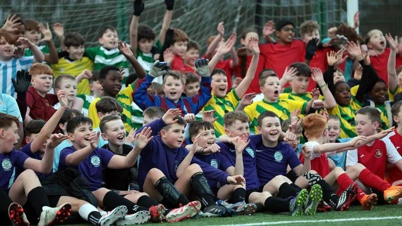 Children at Pollok United