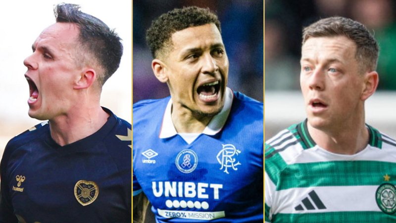 Lawrence Shankland, James Tavernier, Callum McGregor