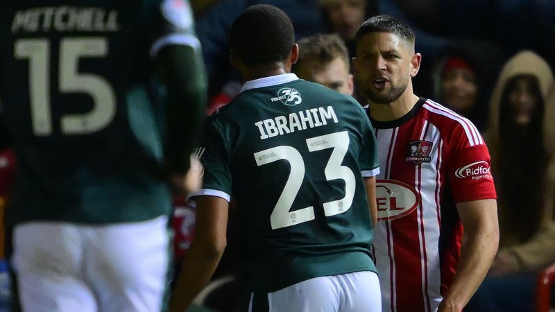 Tempers flare in the Devon derby