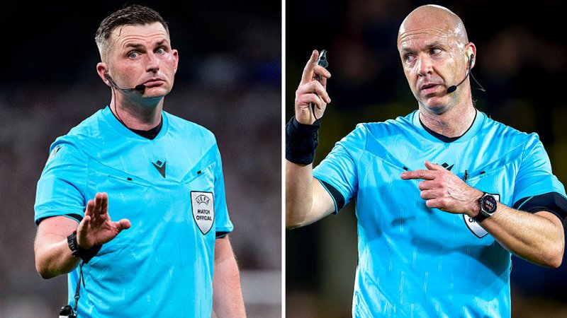 Michael Oliver and Anthony Taylor 