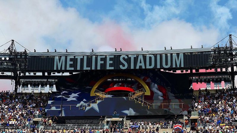 A general view of MetLife Stadium during the Club World Cup final between Chelsea and Paris St-Germain in July 2025