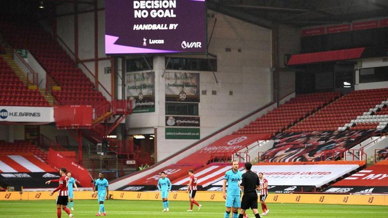 VAR decision - no goal