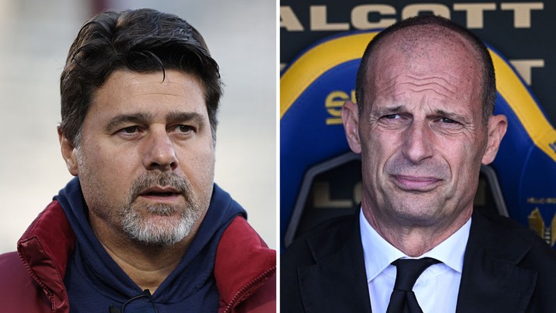 Mauricio Pochettino and Massimiliano Allegri 