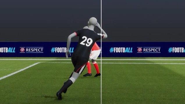 VAR offside decision showing Jule Brand to be played onside by Lotte Wubben Moy