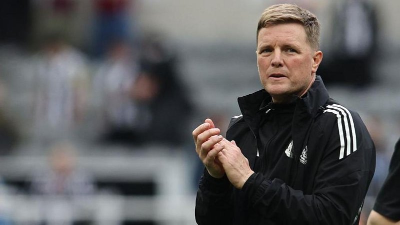 Newcastle United head coach Eddie Howe