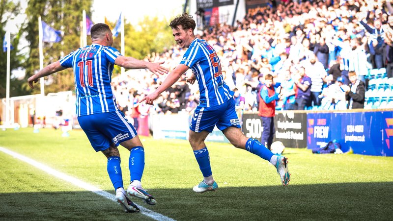Kilmarnock celebrate