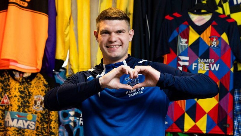 Kilmarnock goalkeeper Max Stryjek
