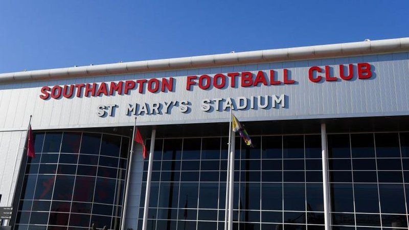 An exterior view of St Mary's Stadium in Southampton 