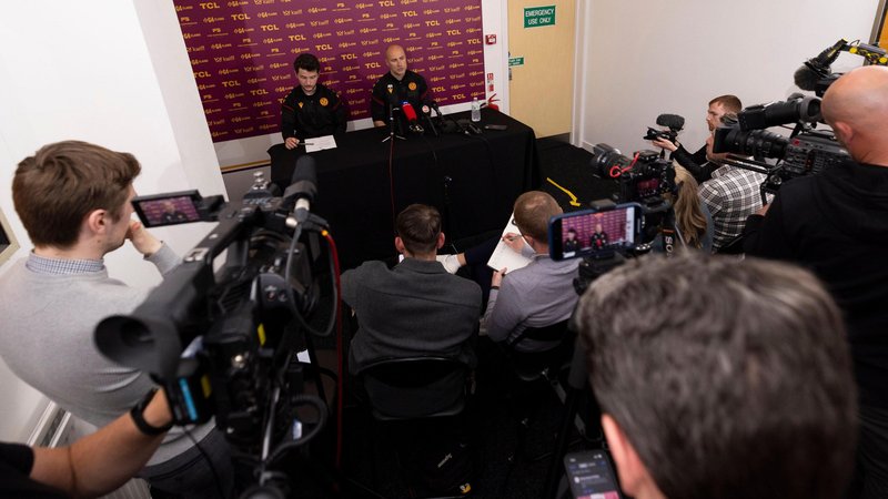 Jens Berthel Askou's Motherwell unveiling