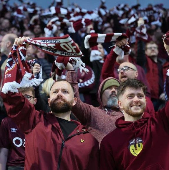 Hearts fans
