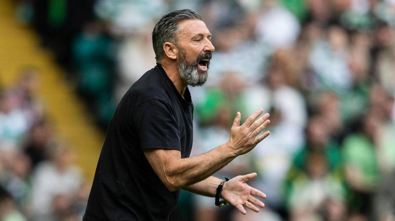 Hearts head coach Derek McInnes