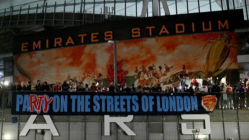 Panic on the streets of London banner