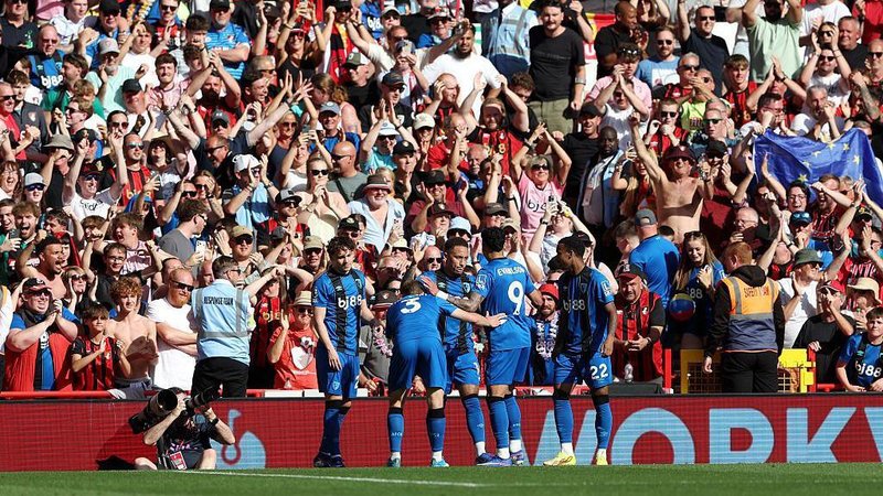 Bournemouth celebrate
